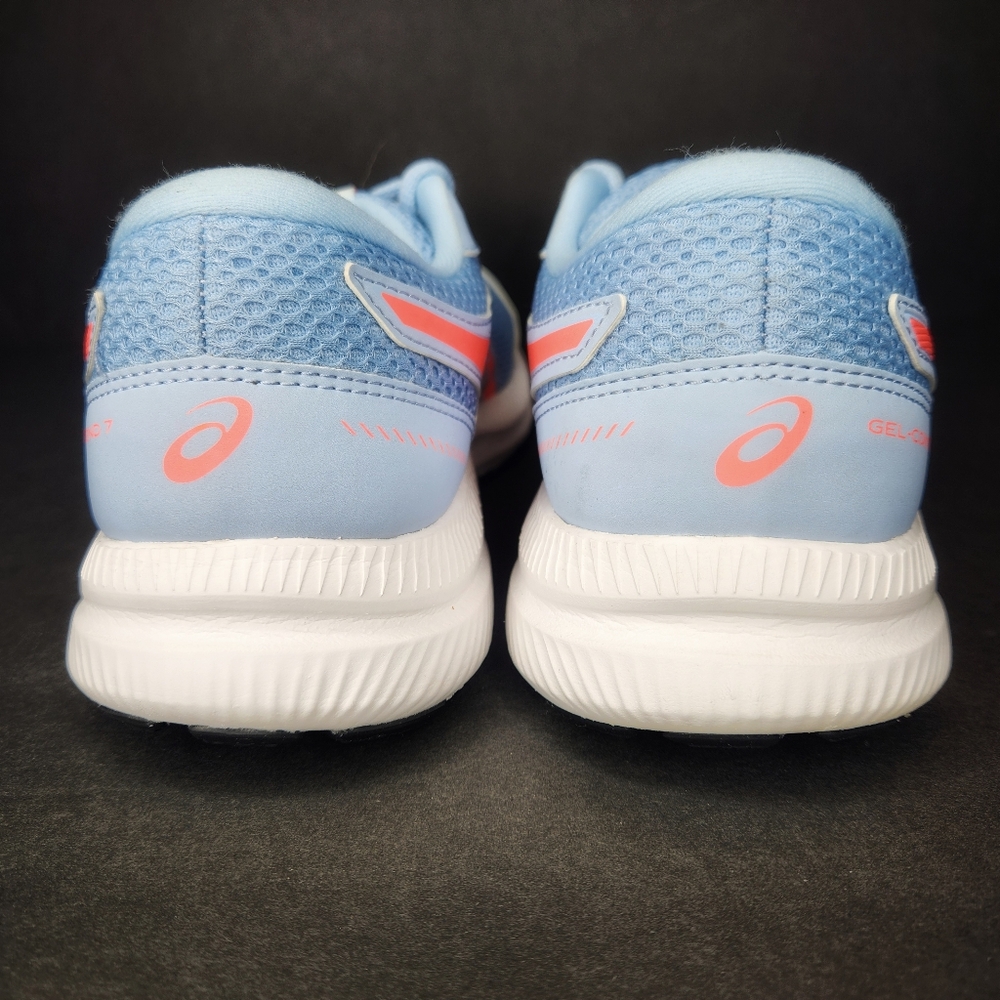 ASICS Gel Contend 7 Women's Blue and Pink Running Shoes 8.5 - Picture 3 of 8